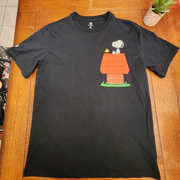 Converse Shirts Converse Peanuts Snoopy Woodstock Tshirt Size L